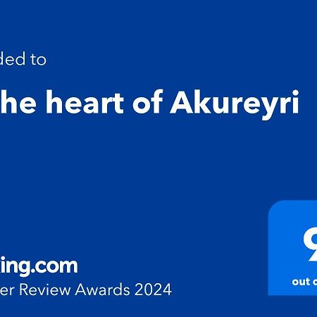 In The Heart Of Akureyri Apartment Ngoại thất bức ảnh
